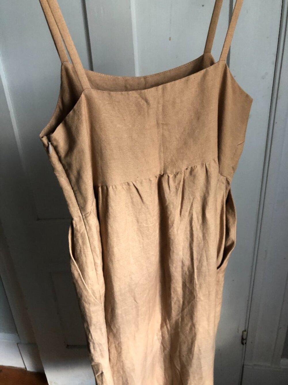 First Rite Linen Midi Dress - Picture 8 of 8